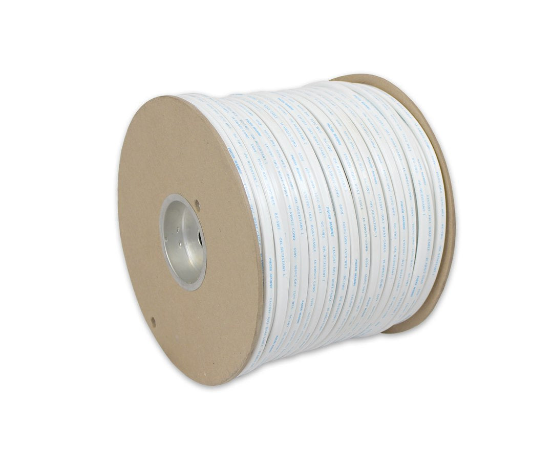 Pacer Marine W14/2ryw-500 Tinned-Copper Duplex Boat Cable