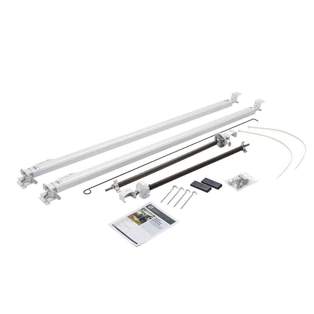 Lippert 434718 Solera Classic Awning Arm Set - 68 to 81 in, White