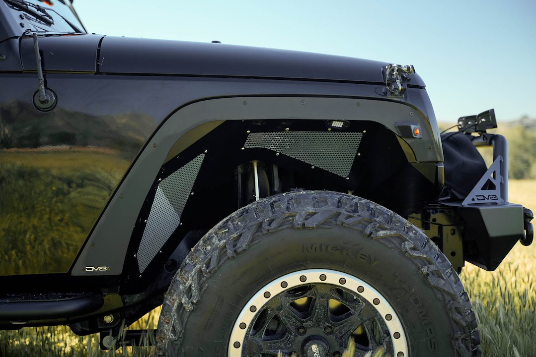 DV8 Offroad FDJK-08 Wrangler JK Fender-Flare Delete
