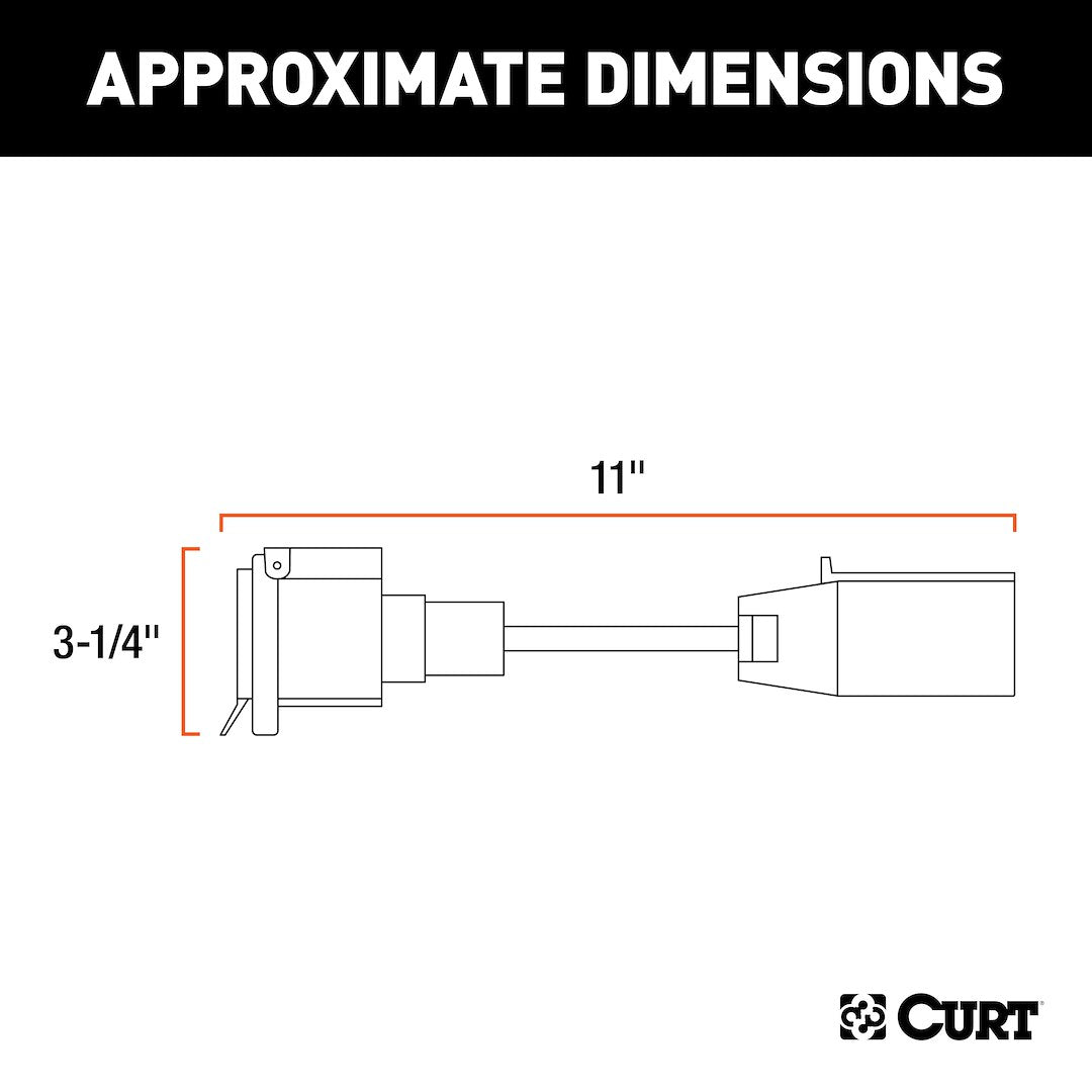 Curt 57003 Trailer Wiring Connector - image 5