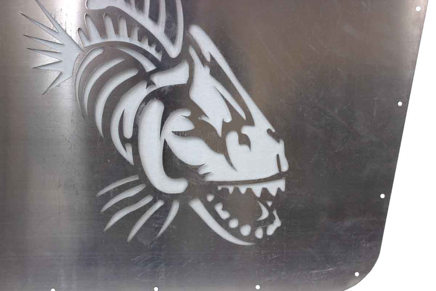 Fishbone Offroad Fb31134 Black JK Hood Louver, 13–18