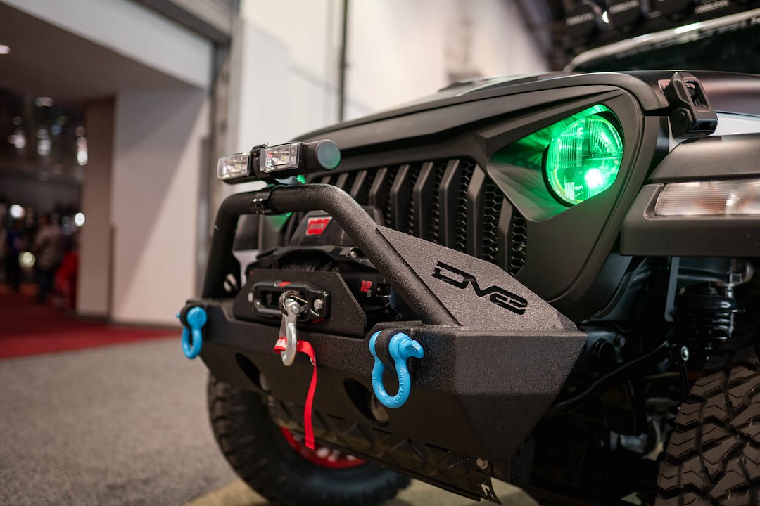 DV8 Offroad GRJL-01 Angry-Style Jeep JL Grille