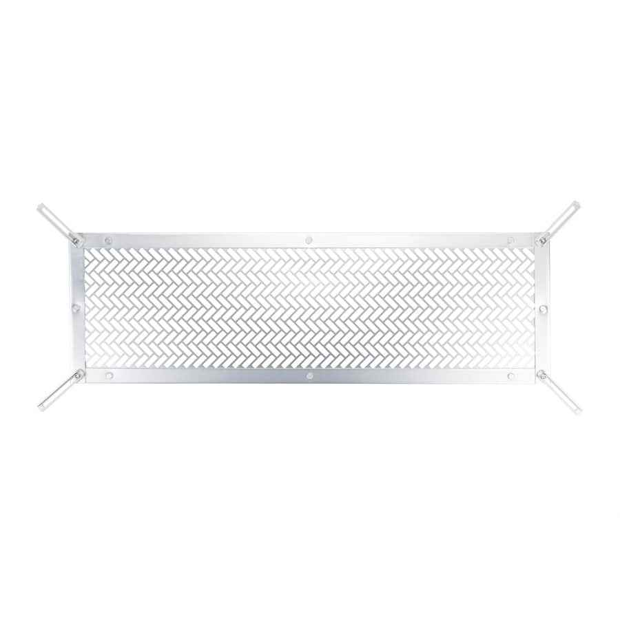 Camco 43994 Upper Screen Door Grille - Silver