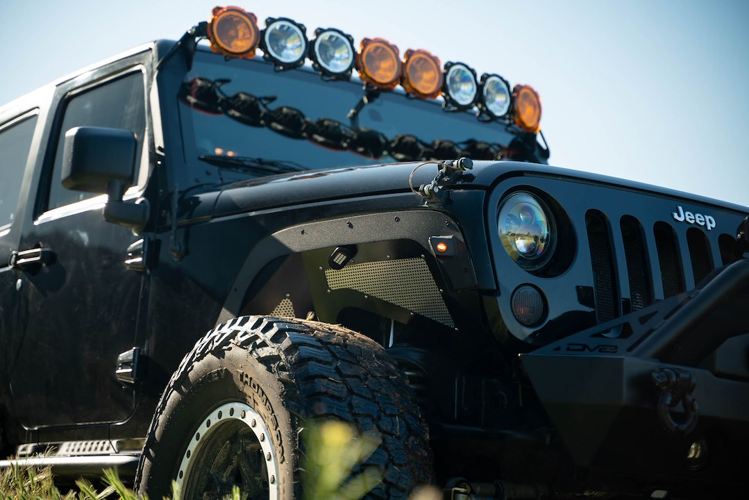 DV8 Offroad FDJK-08 Wrangler JK Fender-Flare Delete