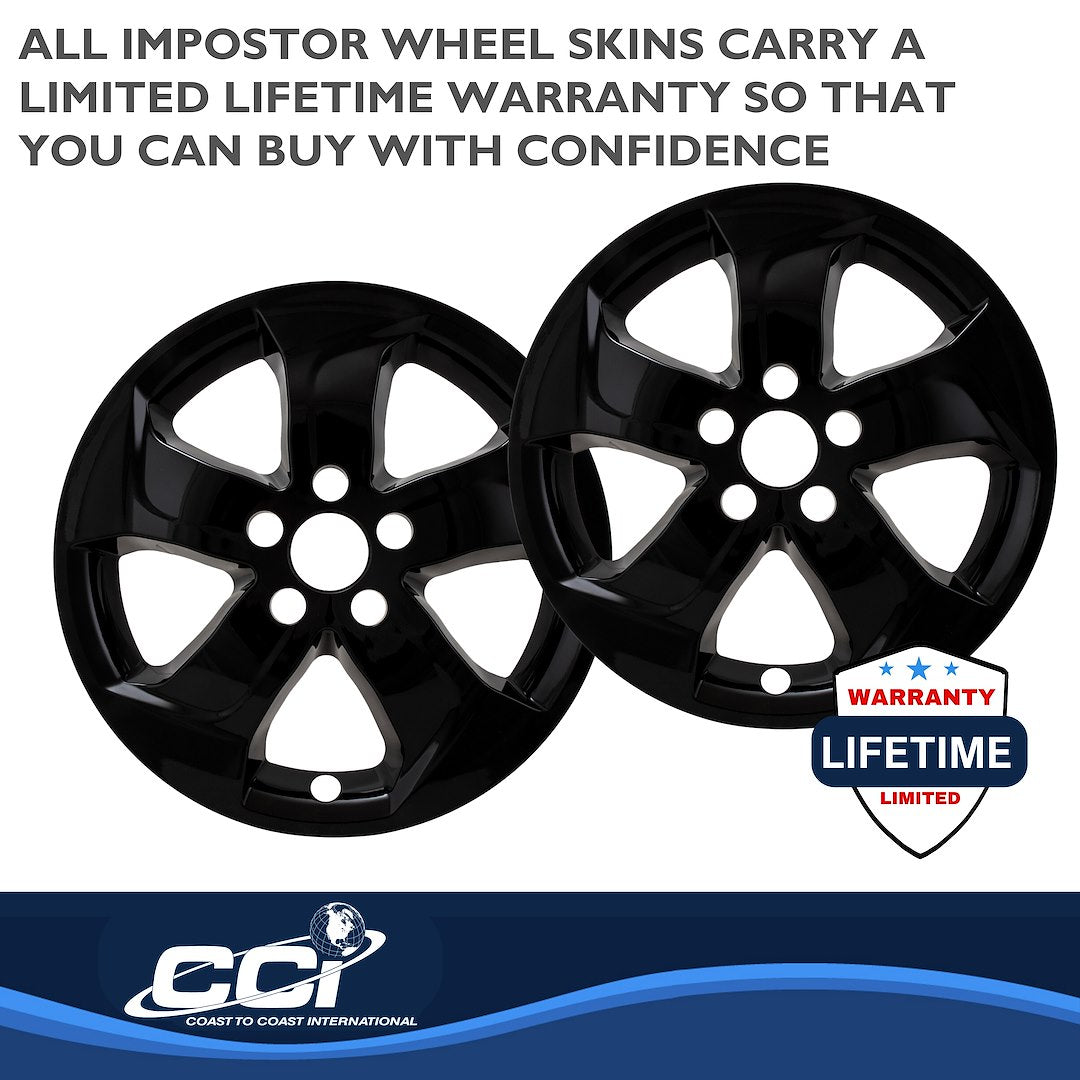 Coast To Coast IMP458BLK Black HR-V Impostor Wheel Skins - image 4