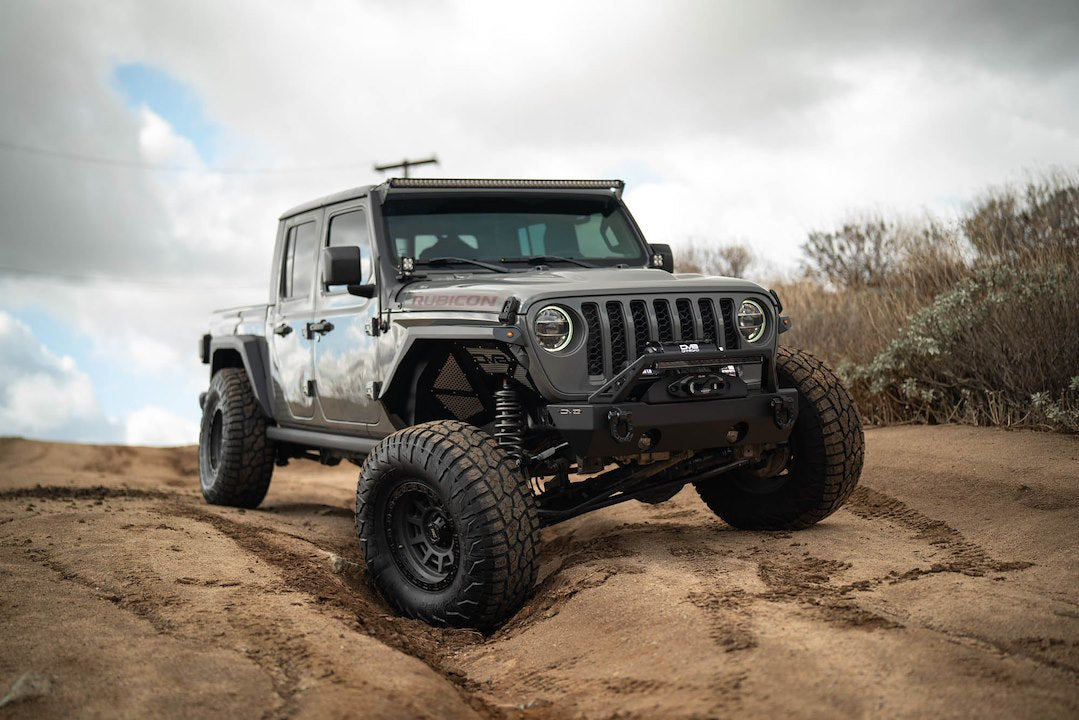 DV8 Offroad FDGL-09 Armor Flat Fender Flares