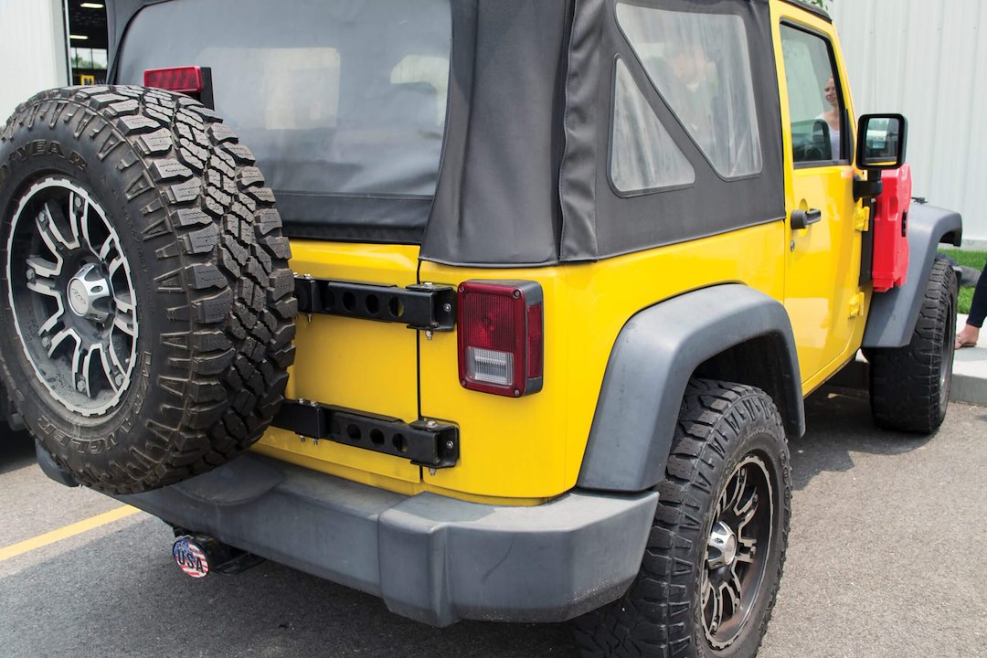 MOR/ryde JP54-003 Tailgate Hinge for Jeep Wrangler JK 2007–2018