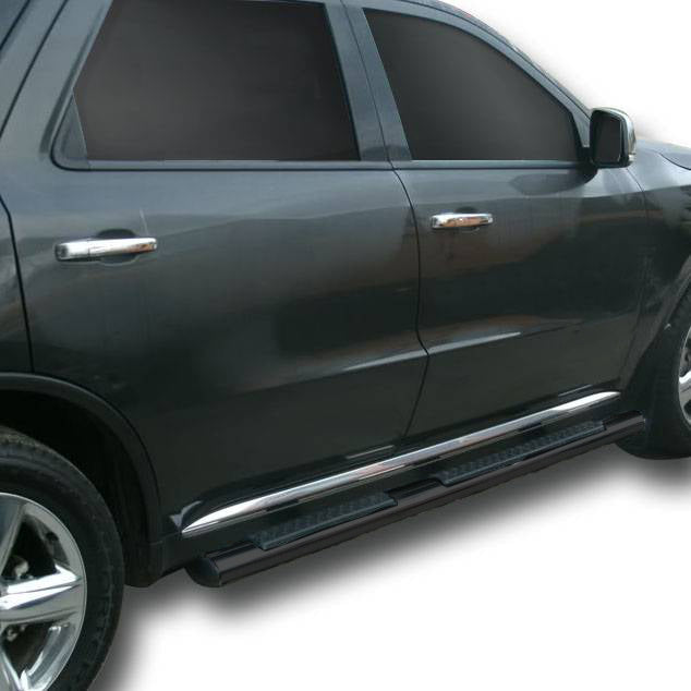 Black Horse Offroad Replica With Surface Steps Round Nerf Bar 9B070203AOV - image 2