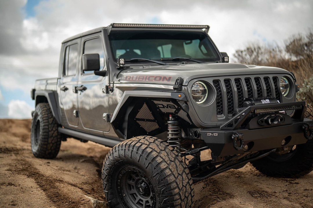 DV8 Offroad FDGL-09 Armor Flat Fender Flares