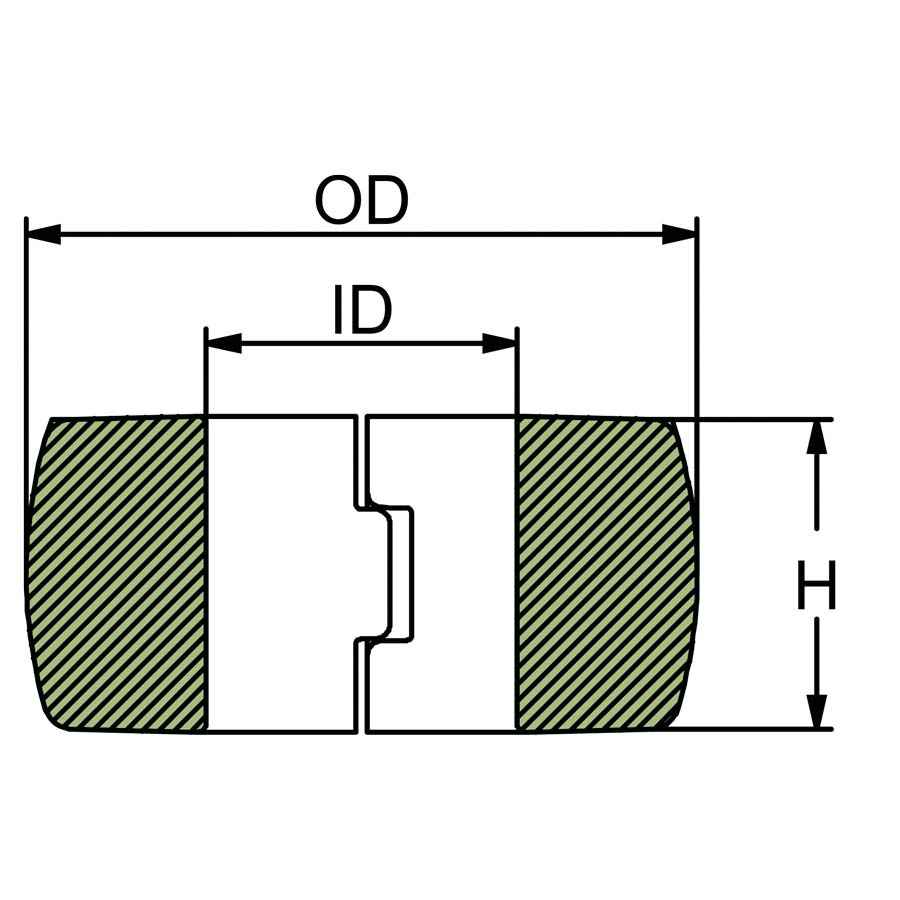 CMP Cordage CMC03AL Aluminum Limited-Clearance Anodes