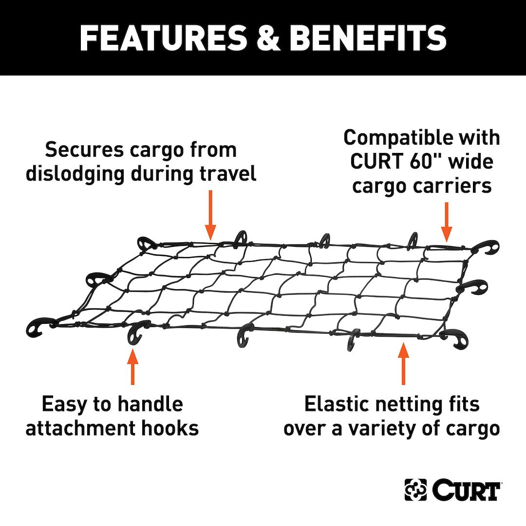 Curt 18202 Exterior Cargo Net - image 2