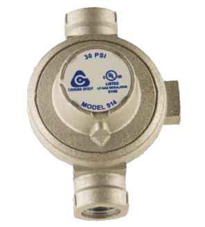 Cavagna Group 91-A-490-0002 Propane Regulator - Vertical Mount