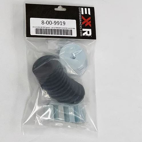 Exposed Racks 8-00-9919 Roof Rack Bolt Spacers, No-Top Use