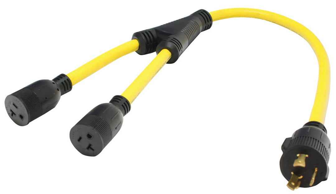 Valterra A10-G3020Y 20A/30A Generator Power Adapter - 5-20R/L5-30P