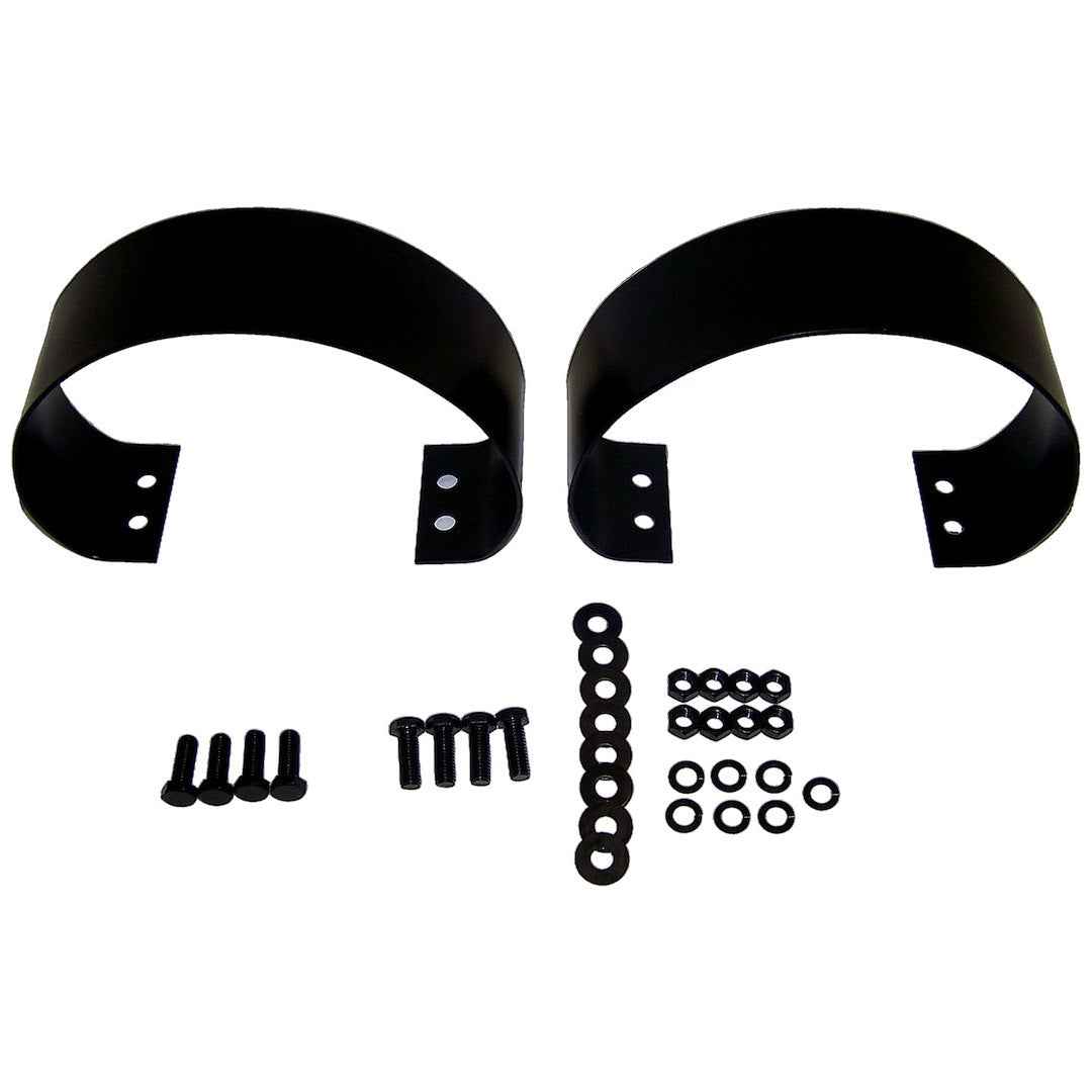 Crown Automotive 5355457K Black Steel Rear Bumperette Kit