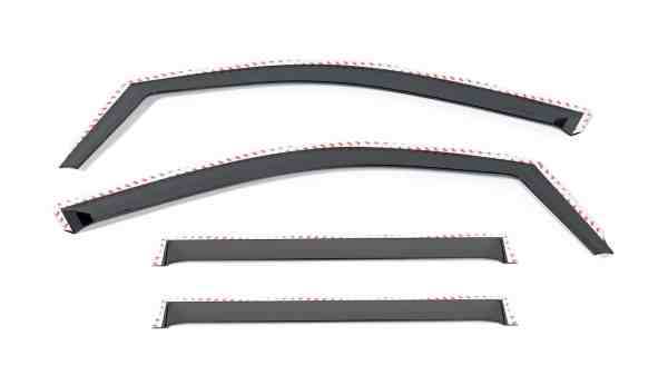 Putco 580242 Element ABS Tape-On Rainguards