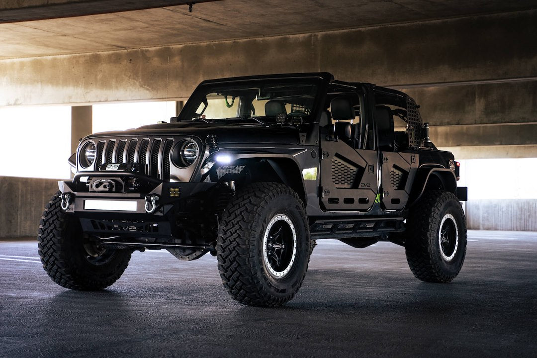 DV8 Offroad FDJL-07 Slim Wrangler JL Fender Flares