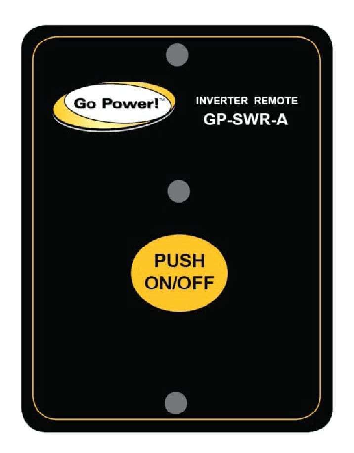 Go Power Gp-Swr-A Power Inverter Remote Control