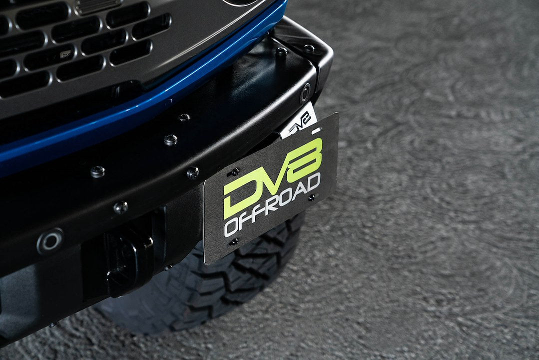 DV8 Offroad LPBR-02 License-Plate Relocation Bracket