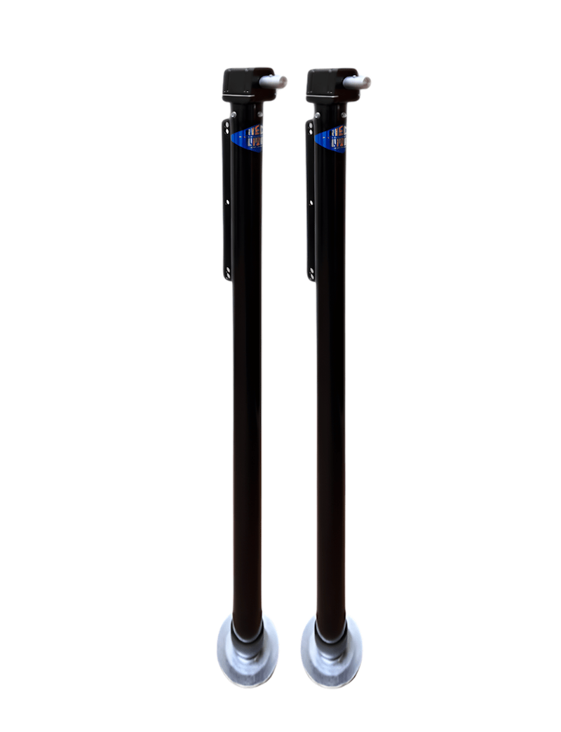 Rieco-Titan Truck Camper Jacks 14032 – Manual Convertible Set 2000 lb Capacity