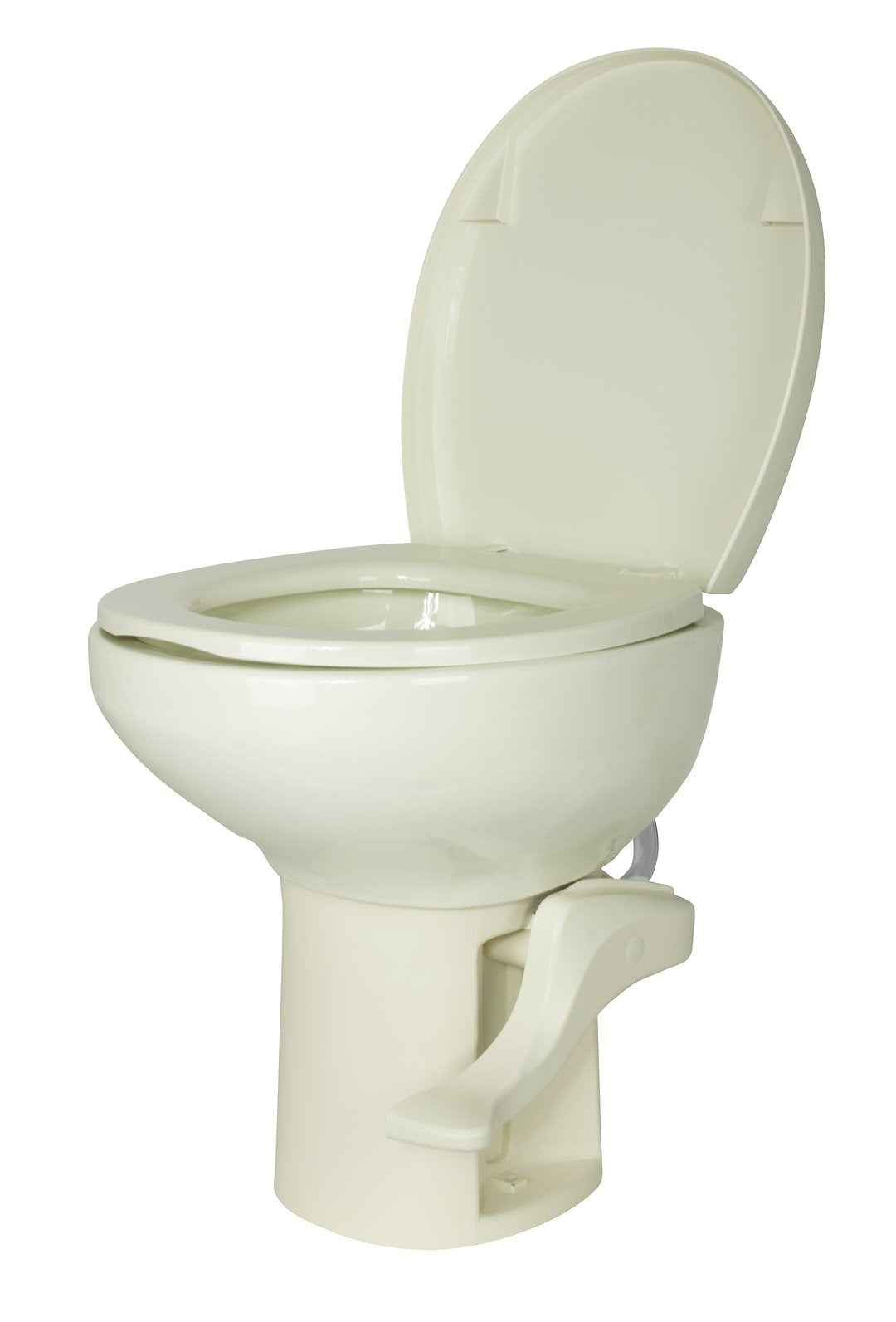 Thetford 50026 Ceramic Pedal-Flush RV Toilet - Bone