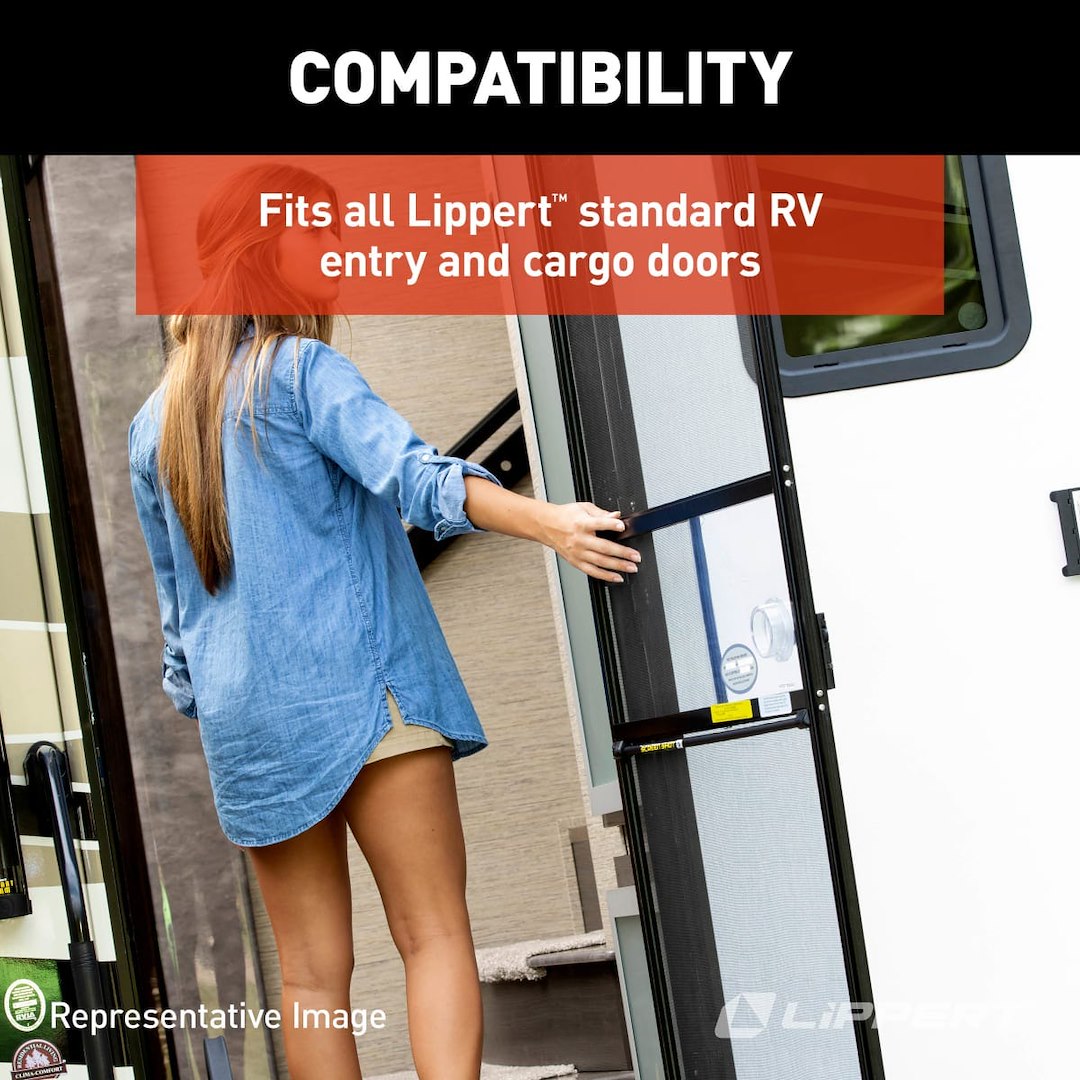 Lippert Components Door Stop (201478) – Material: Rubber