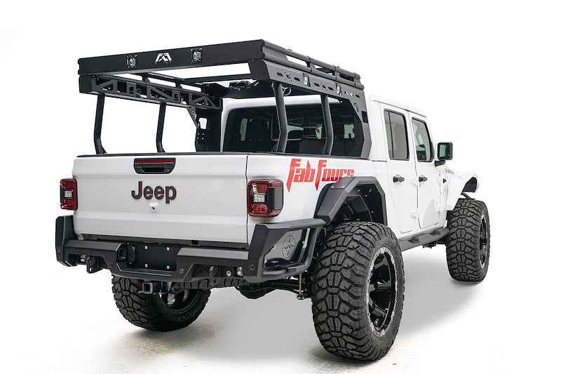 Fab Fours JTOR-01-1 Overland Bed Cargo Rack for Jeep Gladiator