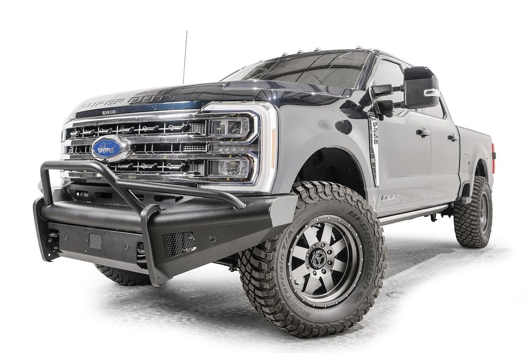 Fab Fours FS23-Q5962-1 Black Steel Elite Front Bumper