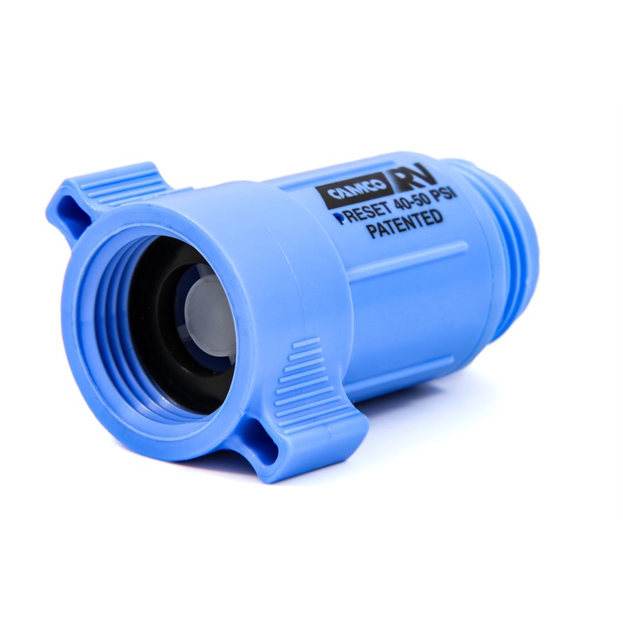 Camco Fresh Water Pressure Regulator (40143) – End Size1: 3/4 Inch
