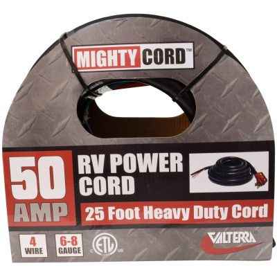 Valterra A10-5025END 50A Hardwire RV Power Cord - 25 ft