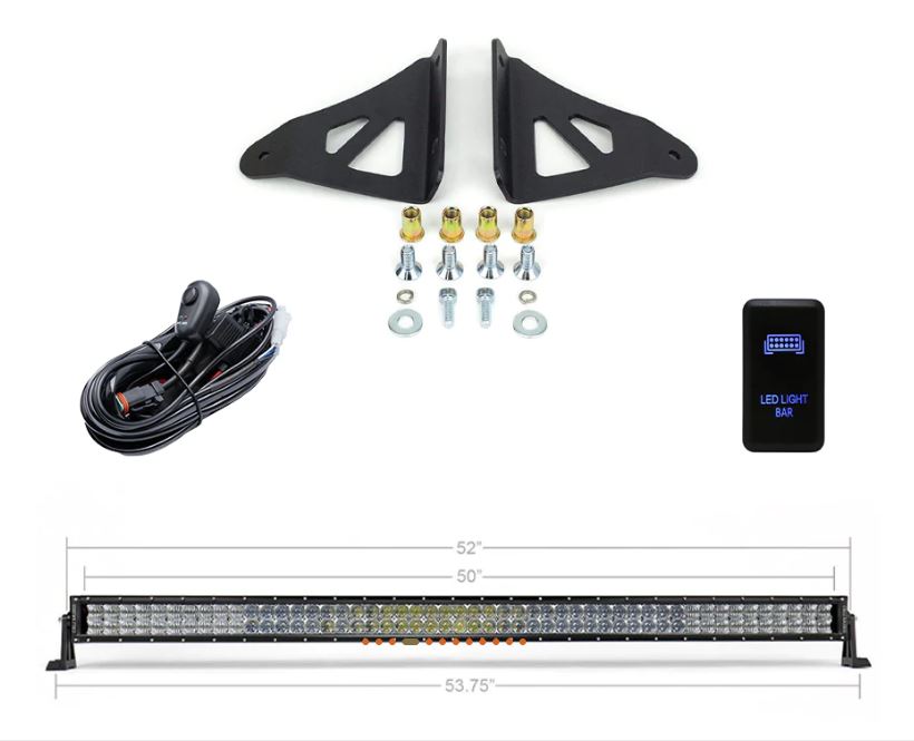Cali Raised LED CR2465 Tacoma Combo Bar, Tall Amber Backlight - image 1