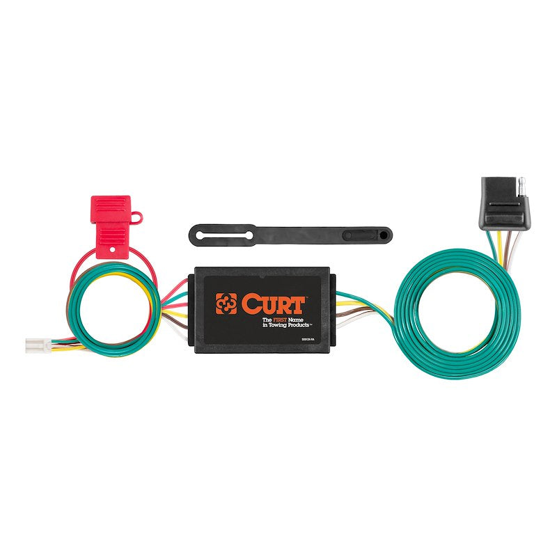 CURT 56370 4-Way Flat Trailer Wiring T-Connector for 2017–2022 Honda CR-V AWD