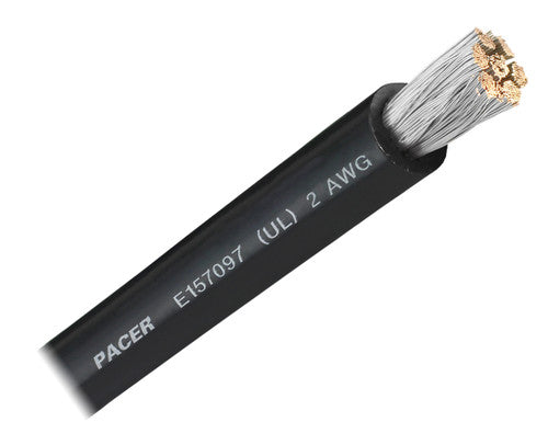 Pacer Marine Wul2bk-50 Flexible Battery Cable