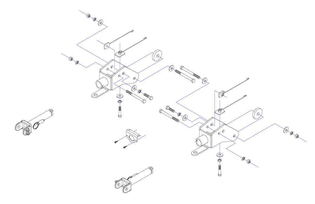Roadmaster 523198-5 Tow Bar Baseplate for GMC Sierra 1500