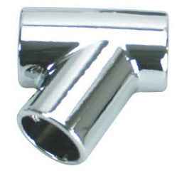 WhiteCap Industries 6193C Tee Boat Rail Fitting - 60°
