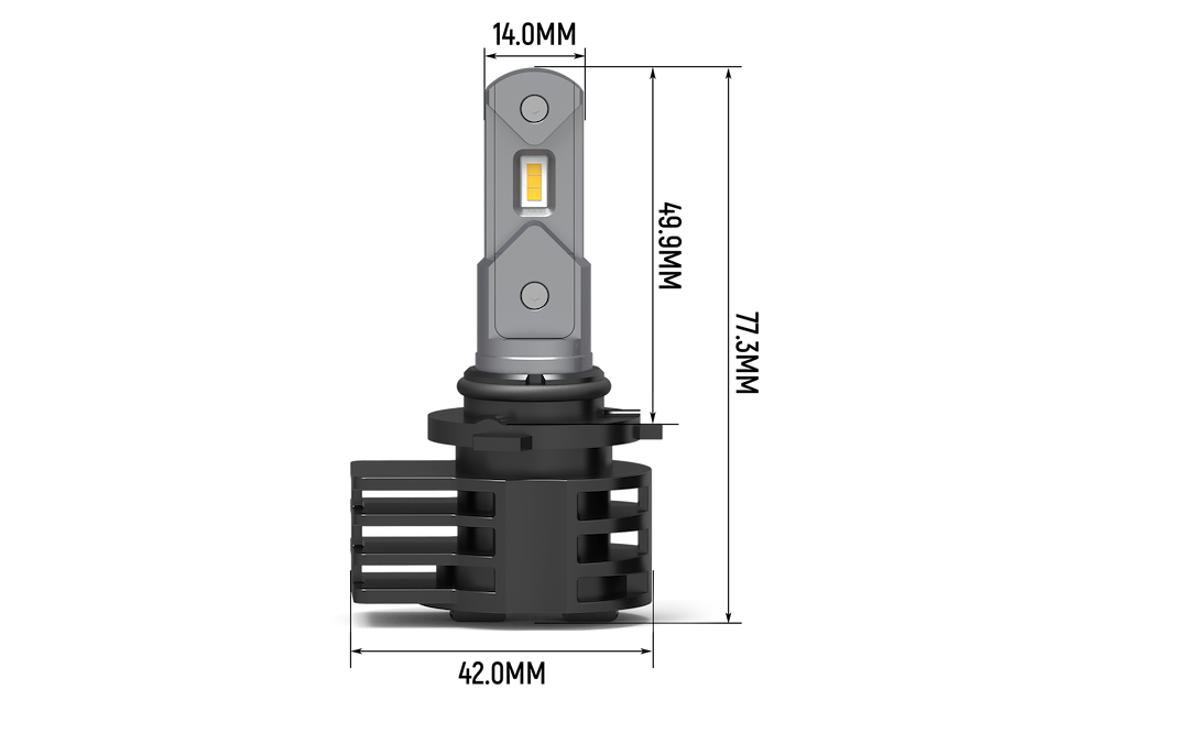 ARC Lighting 21961 Tiny Monster 9006 LED Bulbs, Pair