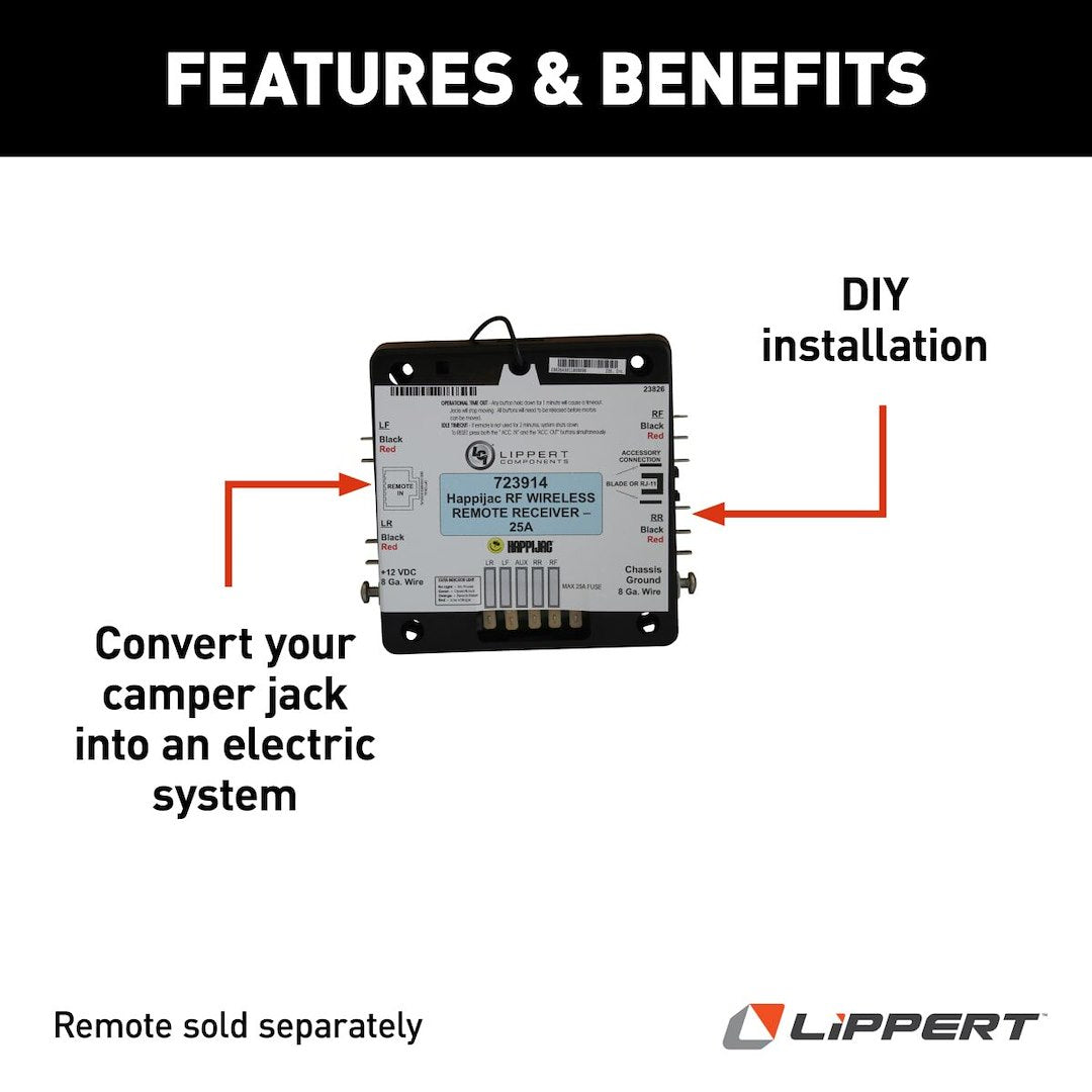 Lippert Components 733513 Camper Jack Remote Control Unit - image 2