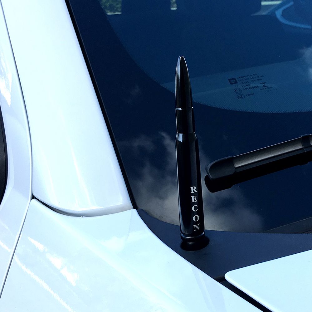 Recon 264ant50bk .50-Caliber Bullet-Style Aluminum Antenna