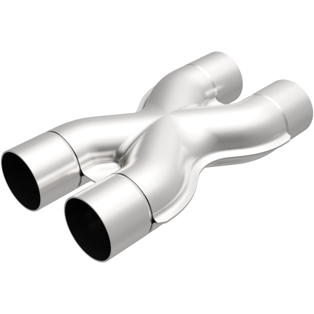 MagnaFlow 10792 Stainless Steel X Exhaust Crossover Pipe