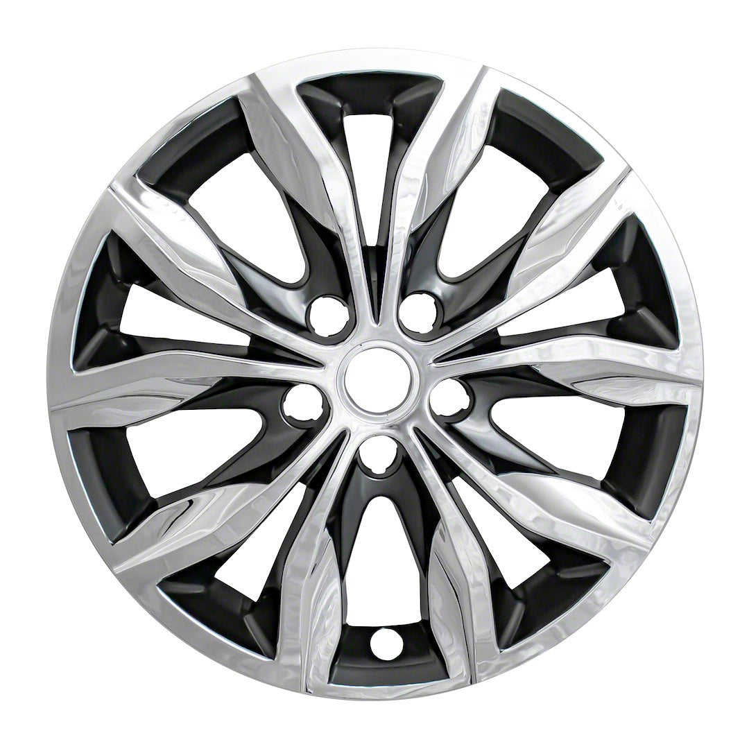 Coast To Coast IMP440CC Chrome/Charcoal Malibu Wheel Skins - image 1