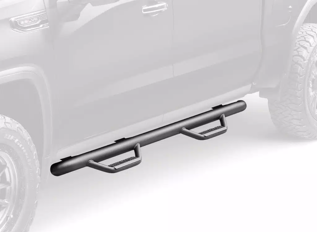 N-Fab T1678CC-TX Cab-Length Nerf Bar for Tacoma Double Cab