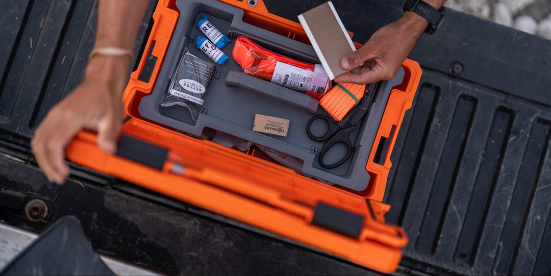 Decked A0131-IFAK-ORG 133-Piece First Aid Kit