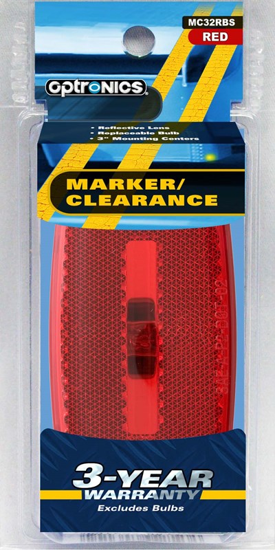 Optronics Mc32 Series 4 Inch Length X 2 Inch Width (Mc32rbs)