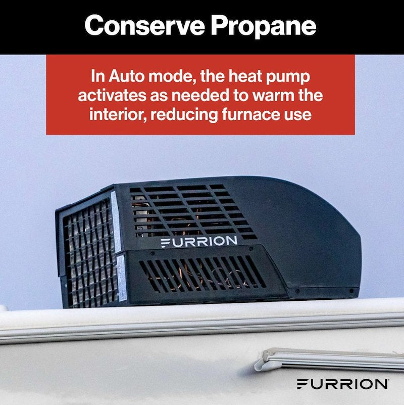Furrion Chill Rooftop RV A/C with Heat Pump 18000 BTU FACR18HEDA-BL-AM