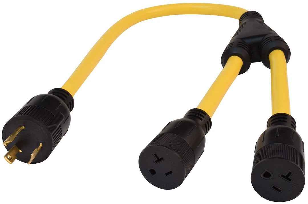 Valterra A10-G3020Y 20A/30A Generator Power Adapter - 5-20R/L5-30P