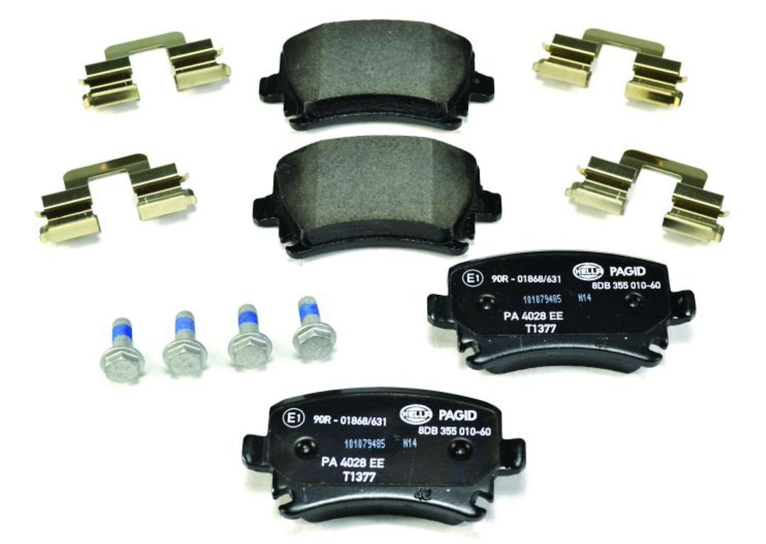 Hella Pagid 355010601 Low-Metallic Disc Brake Pad Set
