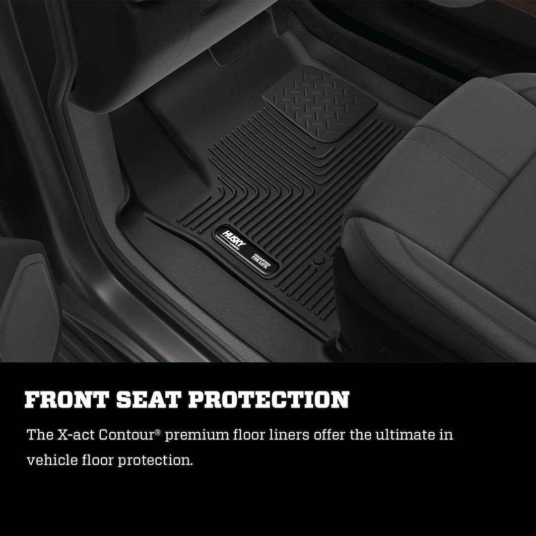 Husky Liners 53661 Molded Floor Liners - Black, 1 Piece