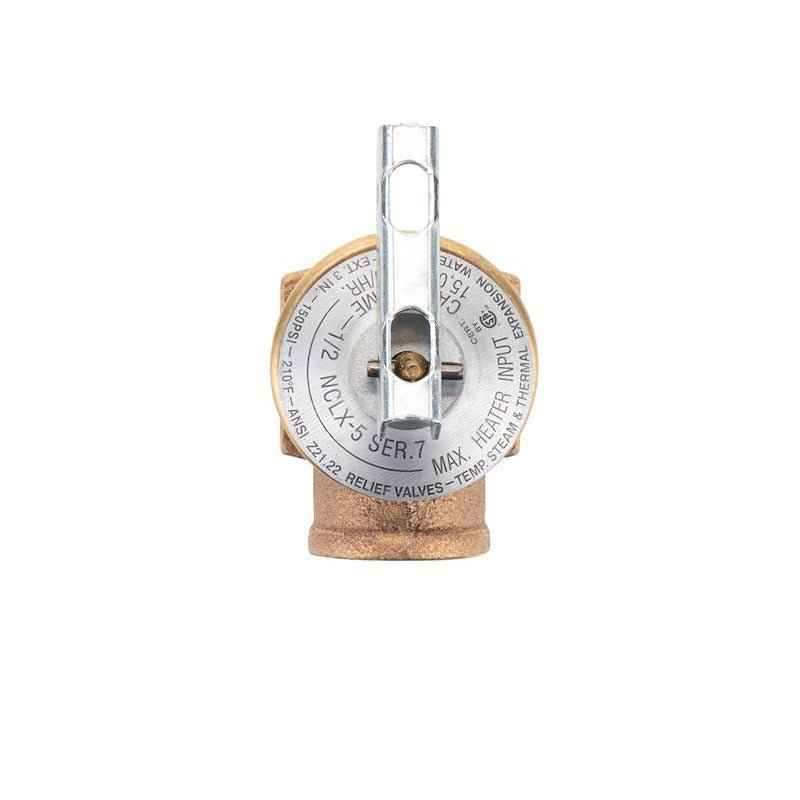 Hot Water Heater Pressure Relief Valve – 4" Probe, 1/2” NPT Threaded