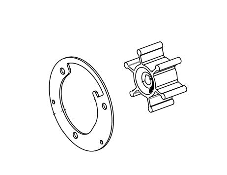 Shurflo 94-571-00 Macerator Pump Impeller