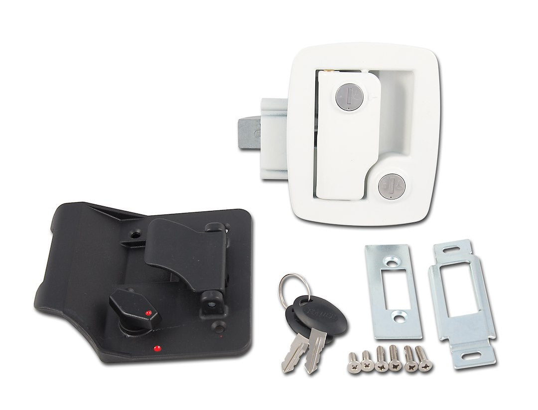 AP Products 013-534 Entry Door Lock - White - Paddle